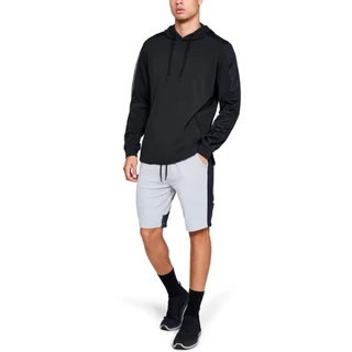 Pánska mikina Under Armour Microthread Terry PO Hoodie - Steel Light Heather/Black