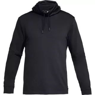 Pánska mikina Under Armour Microthread Terry Mock - XXL - Black/Black