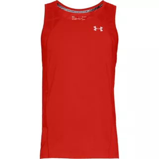 Pánske tielko Under Armour Swyft Singlet - S - Radio Red / Radio Red / Reflective