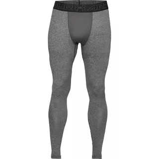 Pánske kompresné legíny Under Armour CG Legging - S - Charcoal Light Heather /  / Black