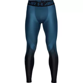 Pánske kompresné legíny Under Armour HG Armour 2.0 Legging Grphc - Artillery Green/Black