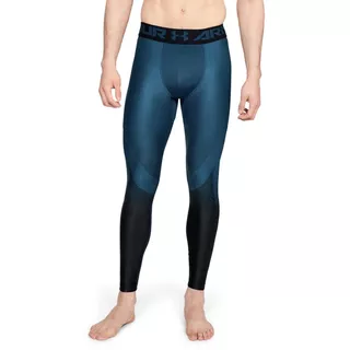 Pánske kompresné legíny Under Armour HG Armour 2.0 Legging Grphc - Charcoal /  / Black