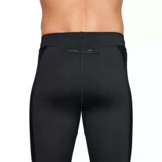 Pánske kompresné legíny Under Armour Coldgear Run Tight - BLACK / BLACK / REFLECTIVE