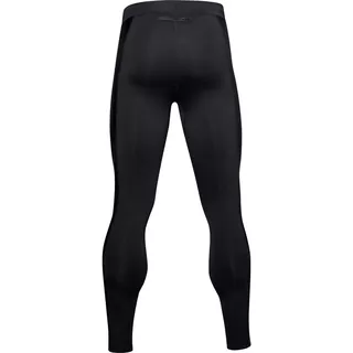 Pánske kompresné legíny Under Armour Coldgear Run Tight - BLACK / BLACK / REFLECTIVE