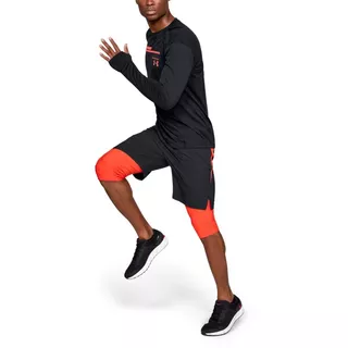 Pánske bežecké tričko Under Armour Simple Run Graphic Longsleeve - Deceit / Ghost Gray / Reflective