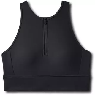 Dámska športová podprsenka Under Armour Vanish Mid Rib - XS - BLACK / BLACK / BLACK