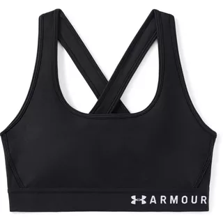 Dámská sportovní podprsenka Under Armour Crossback Graphic - Black/Black/White