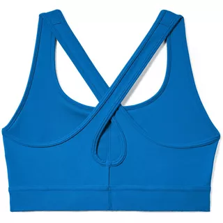 Dámska športová podprsenka Under Armour Crossback Graphic - Washed Blue / Washed Blue / After Burn