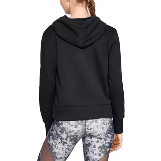 Dámska mikina Under Armour Cotton Fleece Sportstyle Logo Hoodie - White / Peach Horizon / After Burn