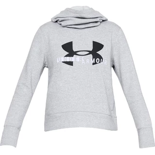 Dámská mikina Under Armour Cotton Fleece Sportstyle Logo Hoodie - Black
