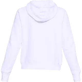 Dámská mikina Under Armour Cotton Fleece WM FZ - Steel Light Heather/White/White