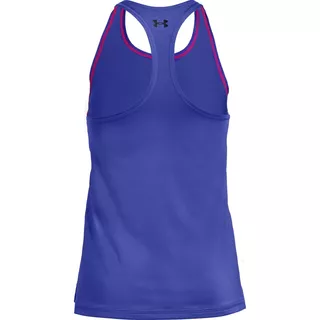 Dievčenské tielko Under Armour HeatGear Armour Tank - Constellation Purple / Constellation Purple / Black