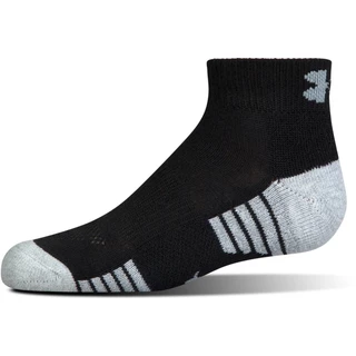 Detské členkové ponožky Under Armour Heatgear Low Cut 3 páry - White - Black