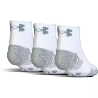 Dětské kotníkové ponožky Under Armour Heatgear Low Cut 3 páry - White