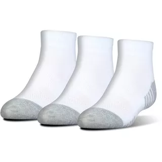 Dětské kotníkové ponožky Under Armour Heatgear Low Cut 3 páry - White