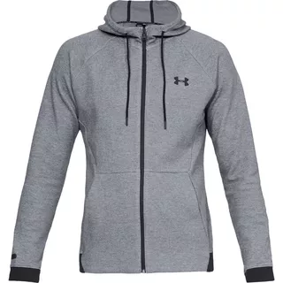 Pánska mikina Under Armour Unstoppable 2X Knit FZ - L - Steel