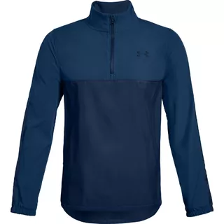 Chlapecká mikina Under Armour Windstrike 1/2 Zip - Petrol Blue