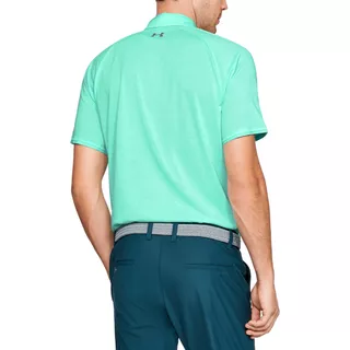 Men’s Polo Shirt Under Armour Tour Tips - Neo Turquoise