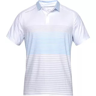 Pánske tričko Under Armour Iso-Chill Power Play Polo - M - White