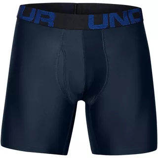 Pánské boxerky Under Armour Tech 6in 2 Pack - Royal