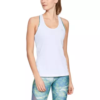 Női felső Under Armour HG Armour Racer Tank - fehér