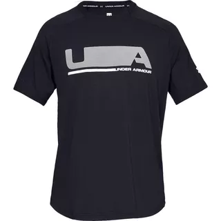 Pánske tričko Under Armour Unstoppable Move SS T - Black - Black