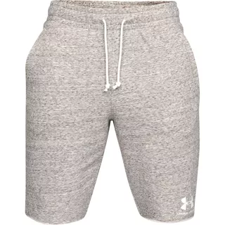 Pánske kraťasy Under Armour Sportstyle Terry Short - Onyx White