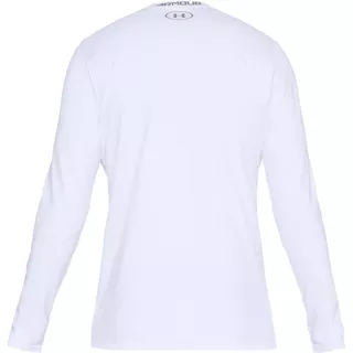 Pánské triko Under Armour Fitted CG Crew - White