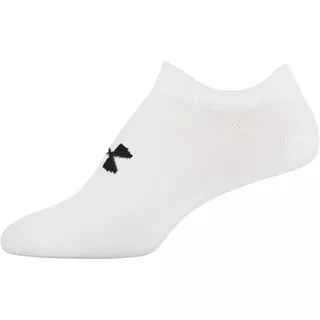 Dámské nízké ponožky Under Armour Women's Essential NS 6 párů - White