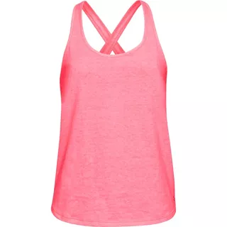 Dámské tílko Under Armour X-Back Tank - Mojo Pink Light Heather