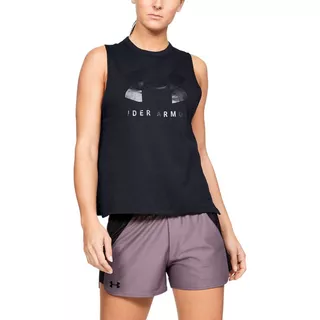 Dámske tielko Under Armour Sportstyle Graphic Muscle Tank - Black