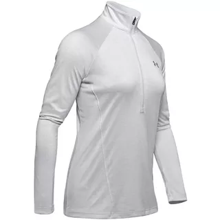 Dámska funkčná mikina Under Armour New Tech 1/2 Zip - Twist - Tetra Gray