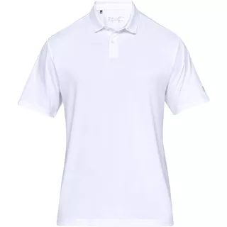 Pánske tričko Under Armour UA Crestable Performance Polo 2.0 - Steel - White