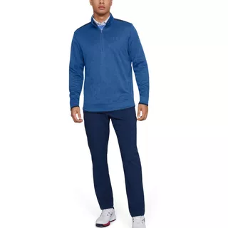 Pánska mikina Under Armour SweaterFleece 1/2 Zip - Pitch Gray