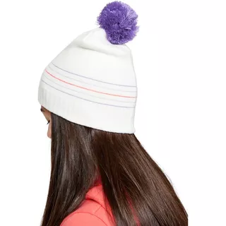 Dívčí kulich Under Armour Girl's Triple Scoop Beanie - Onyx White