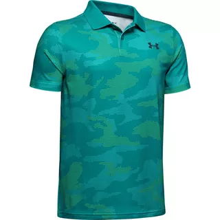 Chlapčenské tričko Under Armour Performance Polo 2.0 Novelty - Teal Rush - Teal Rush