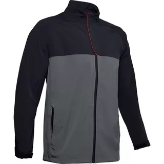 Pánska nepremokavá bunda Under Armour Stormproof Golf Rain Jacket - Royal - Black