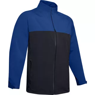 Pánska nepremokavá bunda Under Armour Stormproof Golf Rain Jacket - M - Royal