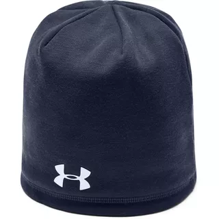 Pánský kulich Under Armour Men's Blank Storm Beanie - Black - Midnight Navy