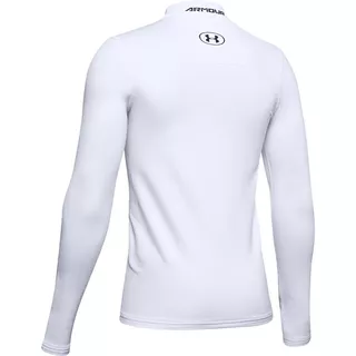 Chlapecké triko Under Armour ColdGear Armour Mock - White