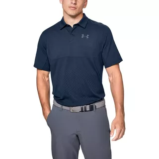 Pánske tričko Under Armour Tour Tips Blocked Polo - Tempest