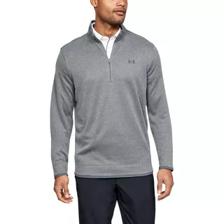 Pánska mikina Under Armour SweaterFleece 1/2 Zip - Pitch Gray