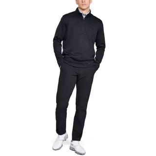 Pánska mikina Under Armour SweaterFleece 1/2 Zip - Black