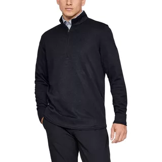 Pánska mikina Under Armour SweaterFleece 1/2 Zip - Black - Black