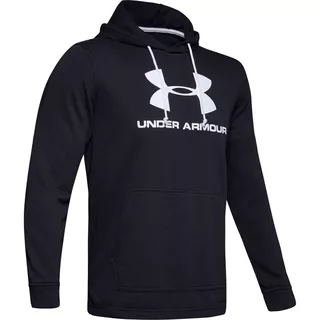 Pánská mikina Under Armour Sportstyle Terry Logo Hoodie - Martian Red