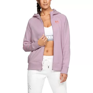 Dámská mikina Under Armour Rival Fleece Sportstyle LC Sleeve Graphic