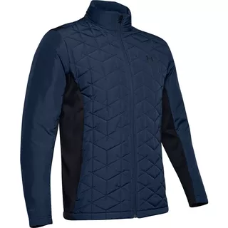 Pánska prešívaná bunda Under Armour CG Reactor Golf Hybrid Jacket - Tempest - Academy