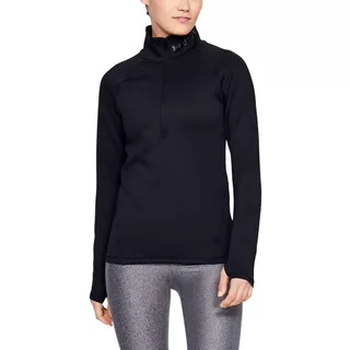 Dámské triko Under Armour UA CG Armour 1/2 Zip - Black