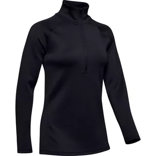 Dámské triko Under Armour UA CG Armour 1/2 Zip - Black - Black