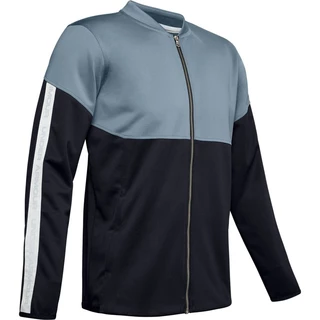 Pánska mikina Under Armour Athlete Recovery Knit Warm Up Top - L - Ash Gray